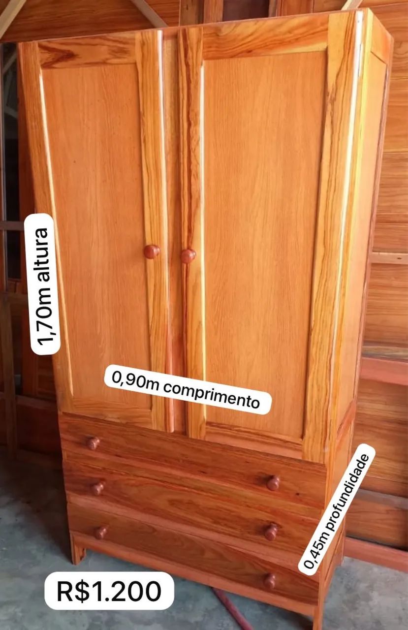 Guarda roupa solteiro com espelho  - Foto 5