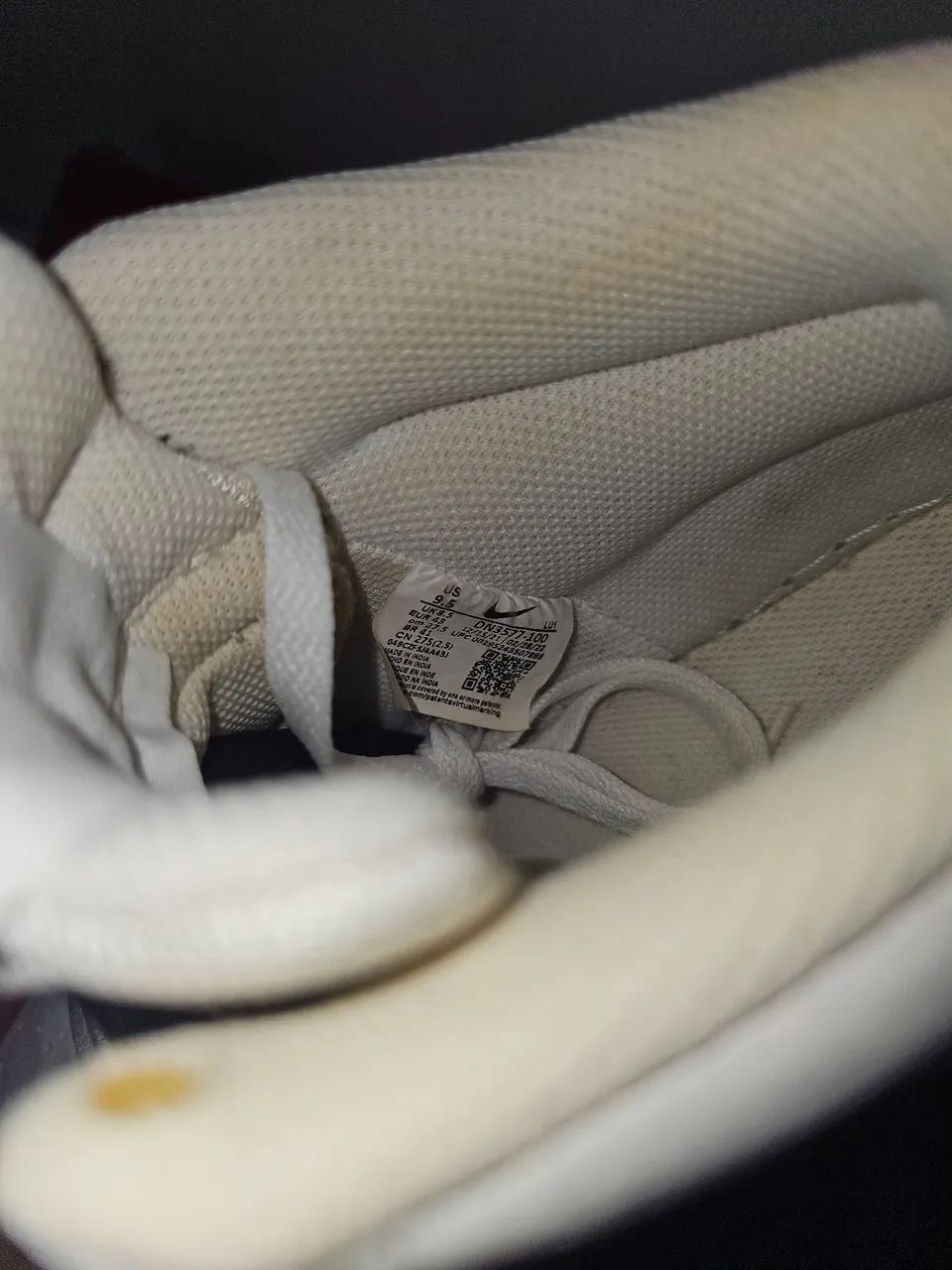 Tênis nike court vision importado, número 41 ,usado em ótimo estado  - Foto 3
