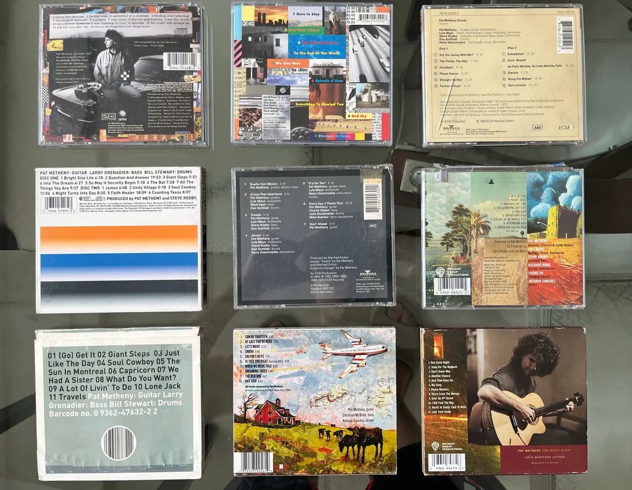 Coleção Pat Metheny 16 CDs - Jazz / Fusion - ECM, Geffen, Warner Coleção Pat Metheny 16 CDs - Jazz / Fusion - ECM, Geffen, Warner