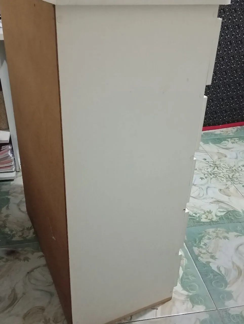 Cômoda com 5 gavetas branca perfeito estado  - Foto 2