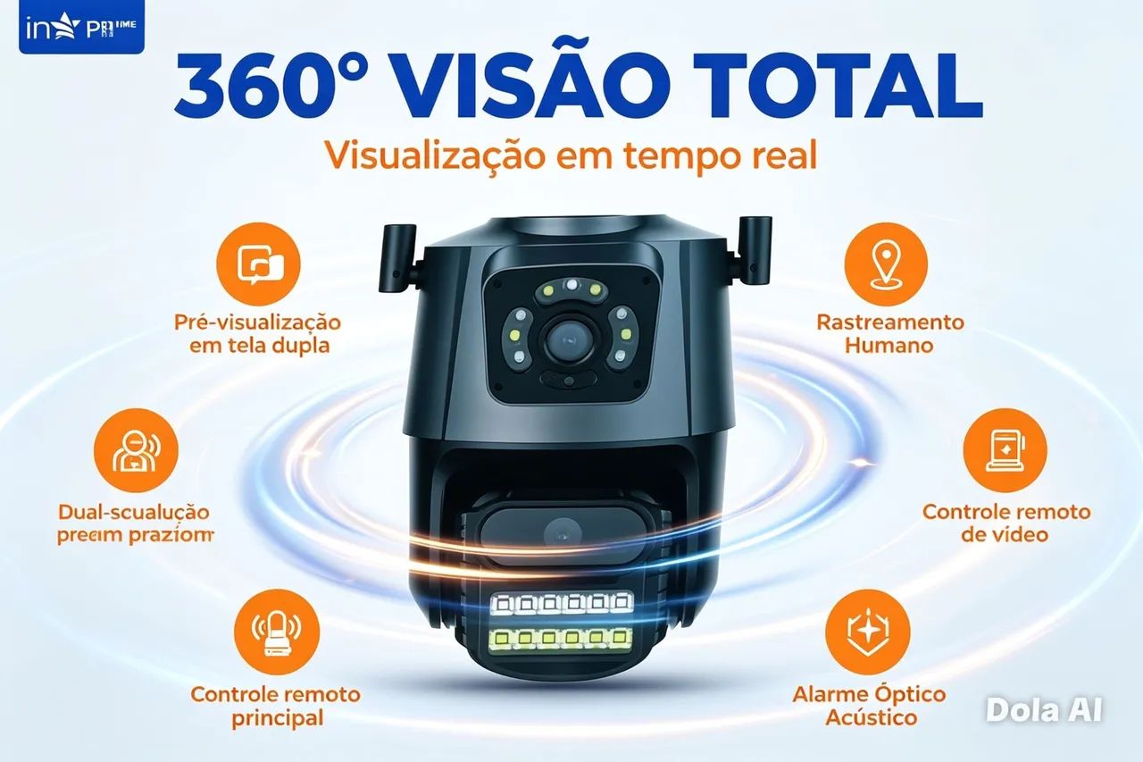 CÂMERA SMART WIFI - Foto 4