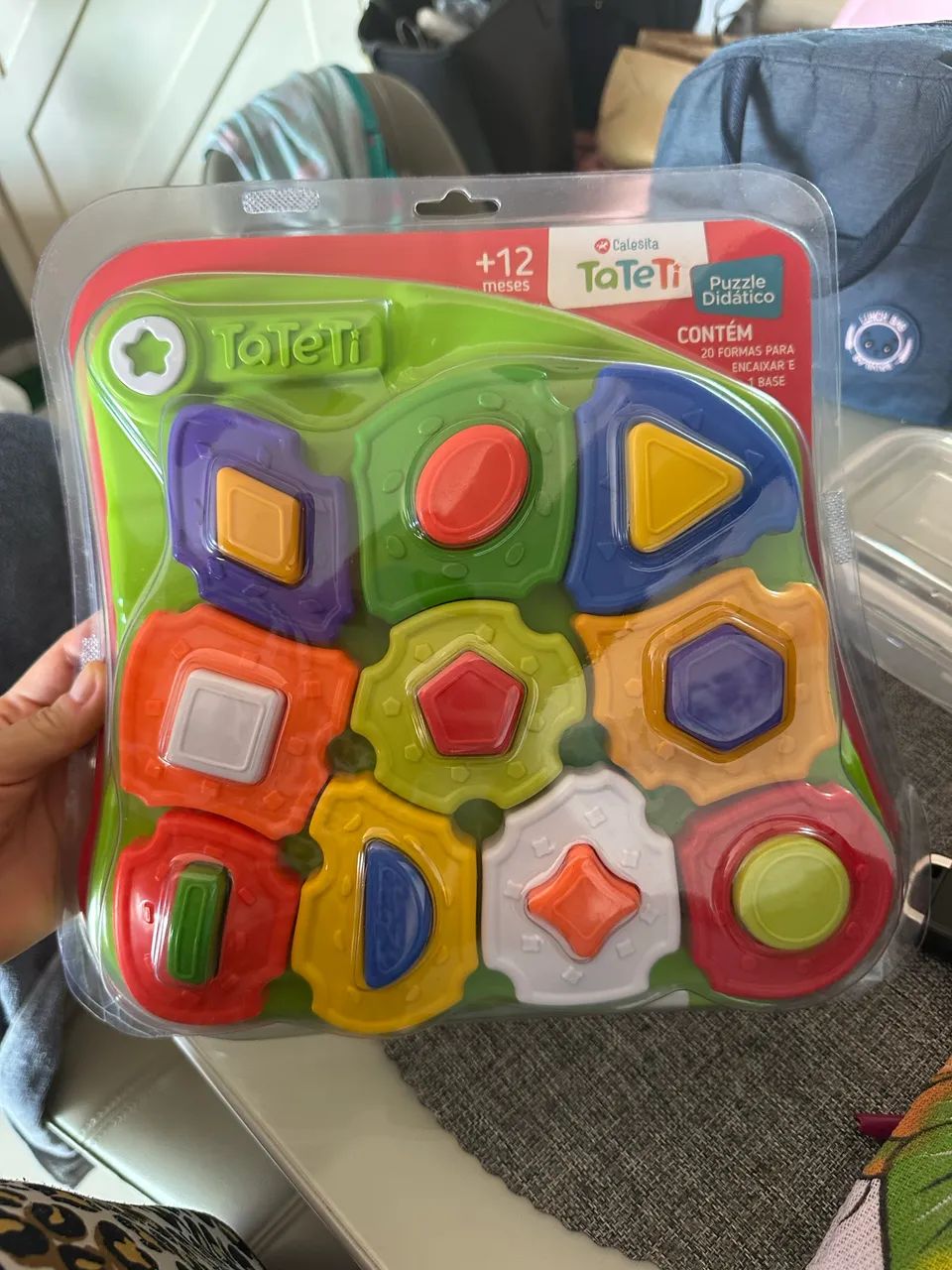 Brinquedo didático infantil montar 
