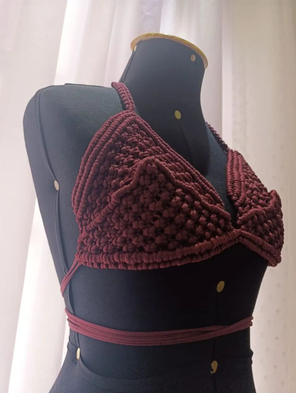 Top em Macramé  - Foto 2