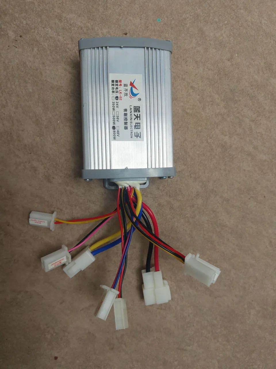 Controladora de bicicleta eletrônica 24v 800w - Foto 2