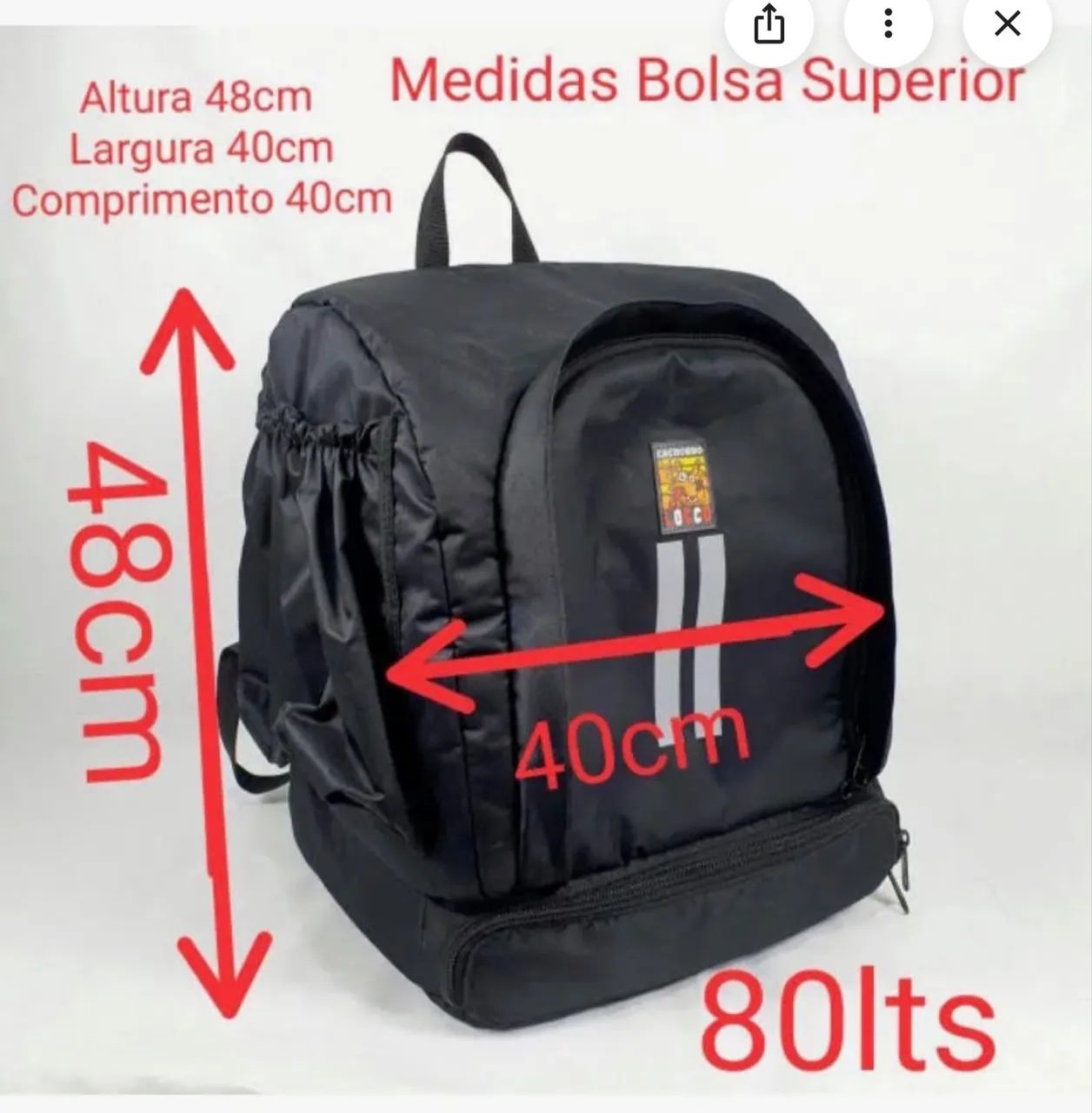 Mochila bag entregador marca Cahorro Locco