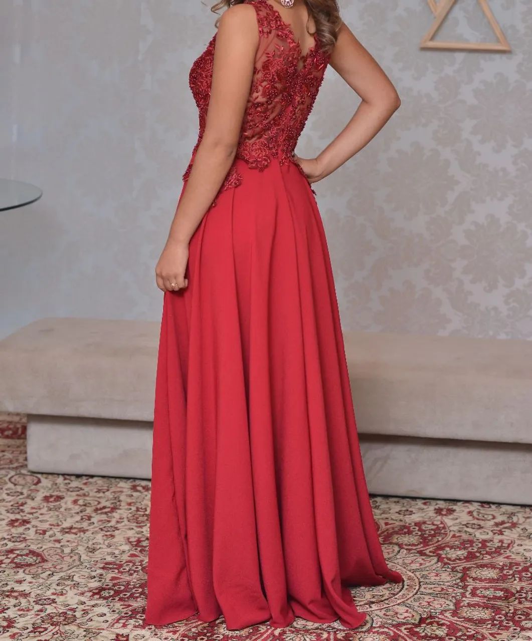 Vestido de festa vermelho - Foto 2