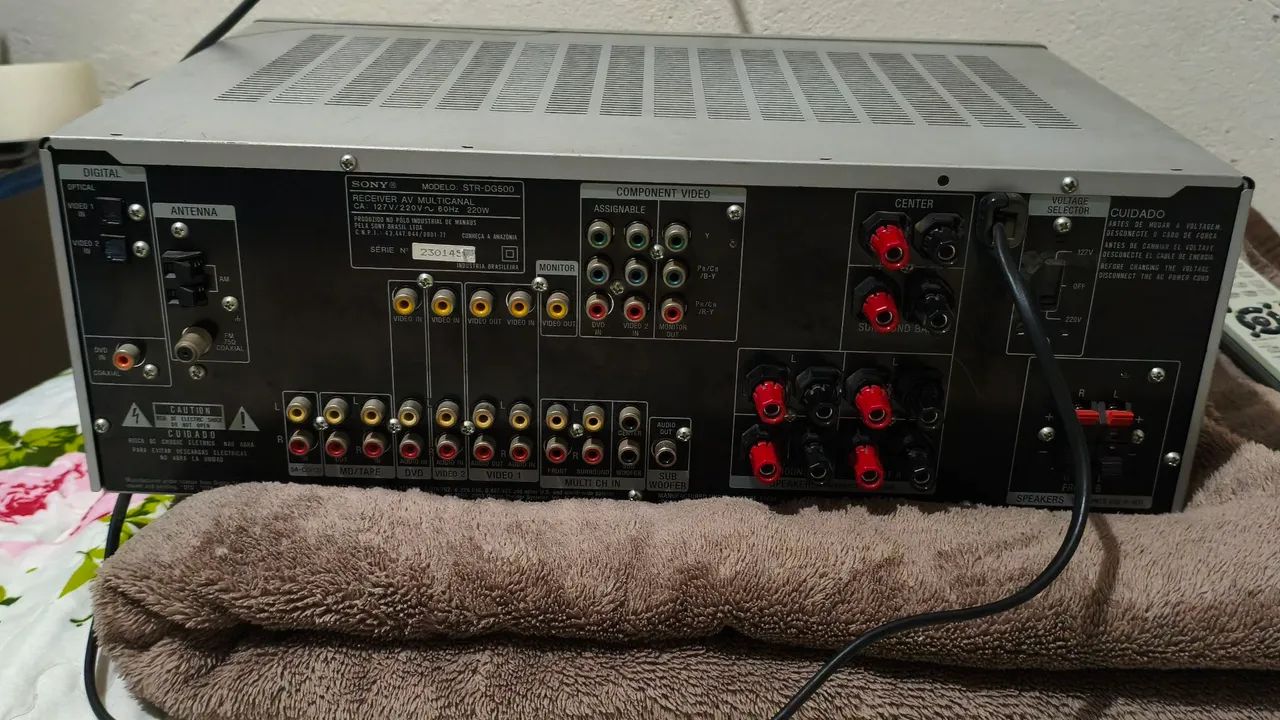 Receiver Sony com controle original  - Foto 2
