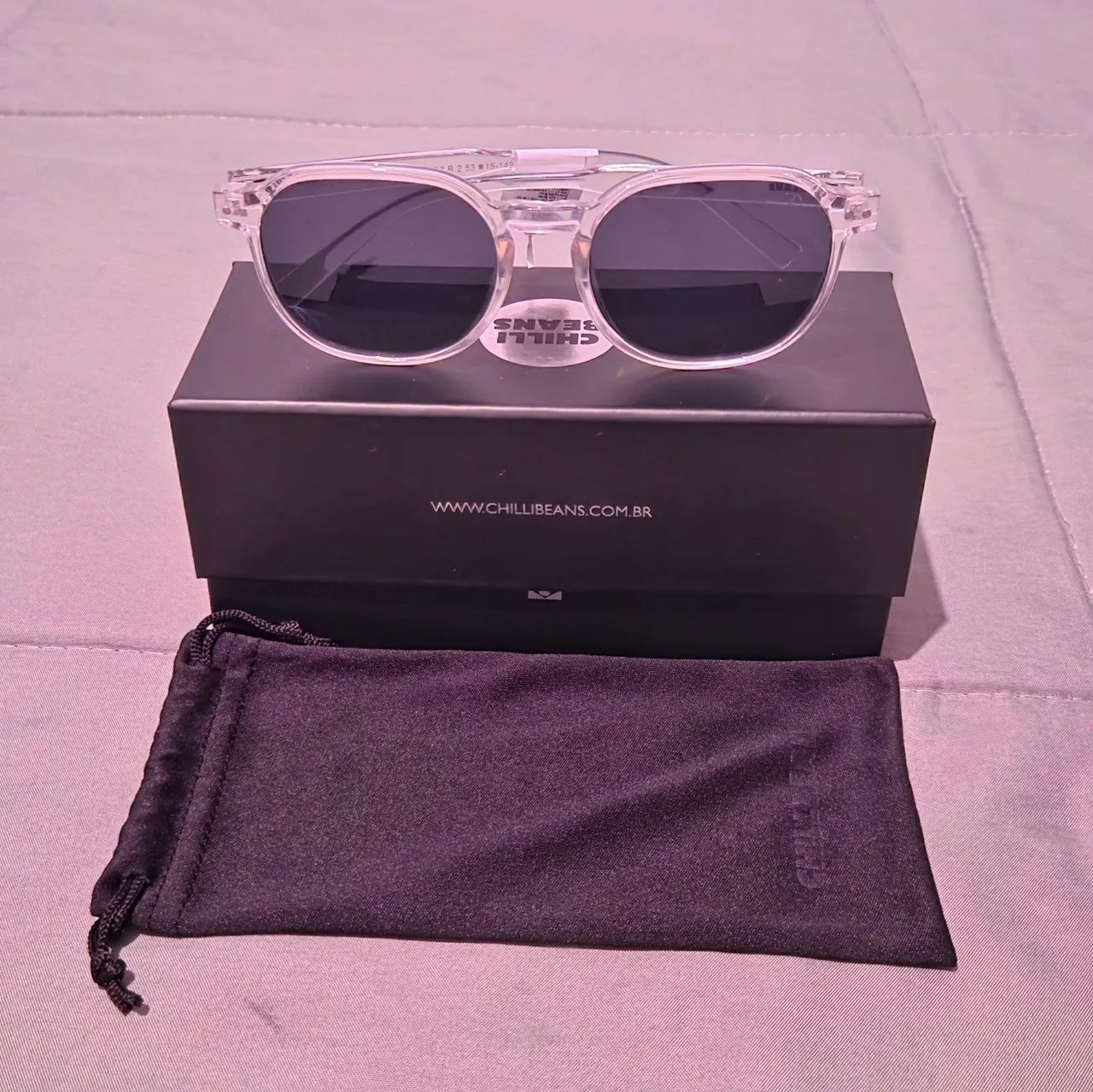OCULOS ESCURO CHILLI BEANS ORIGINAL - Foto 4