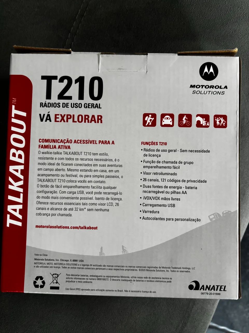 Motorola Talkabout T210 T210BR - Foto 4