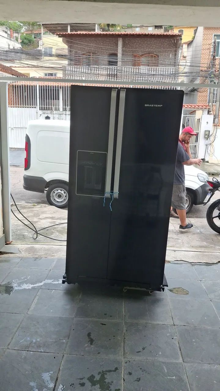 GELADEIRA SIDE BY SIDE BRASTEMP