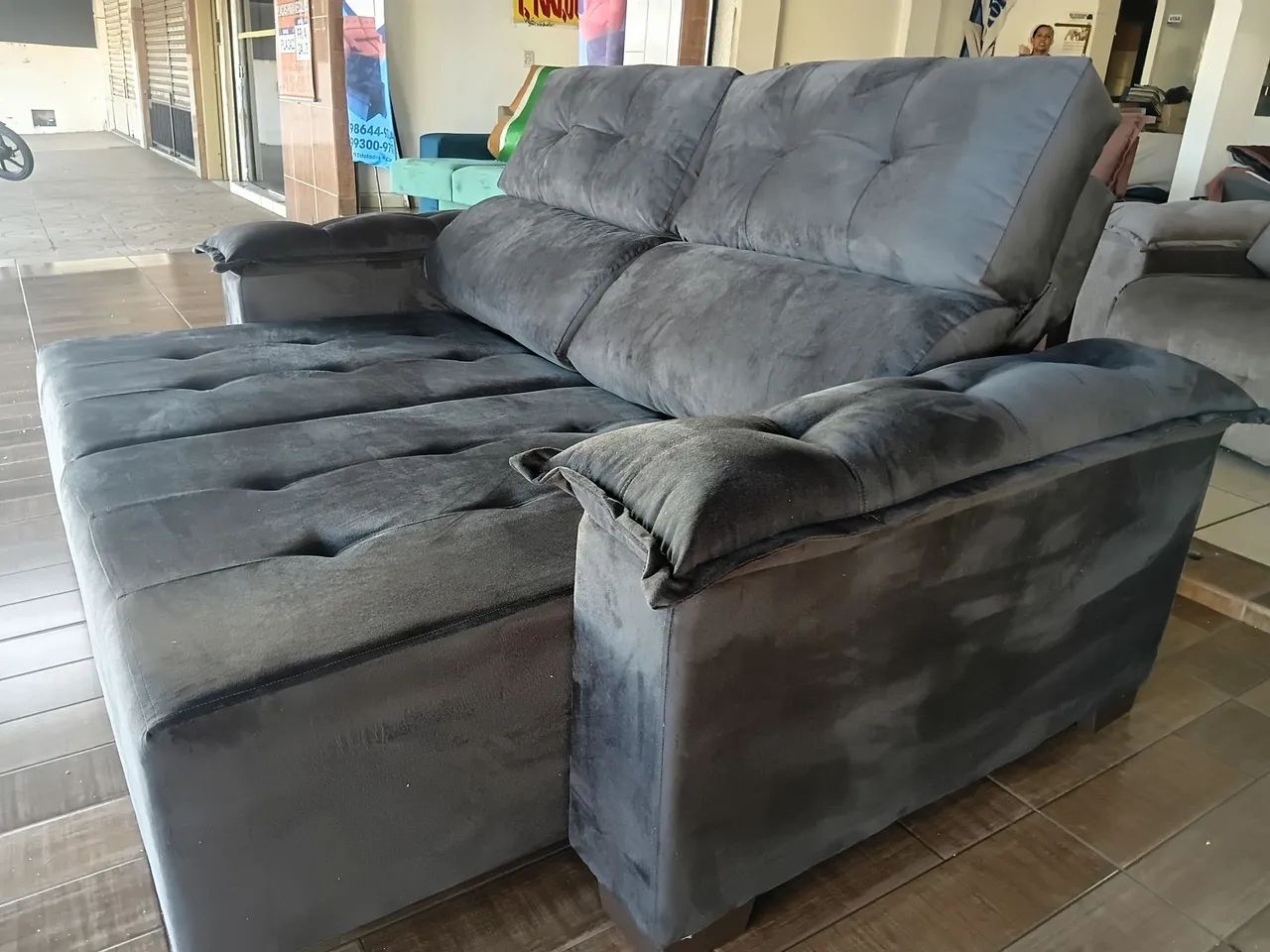 Sofa Retrátil e Reclinavel Pronto Entrega.  - Foto 4