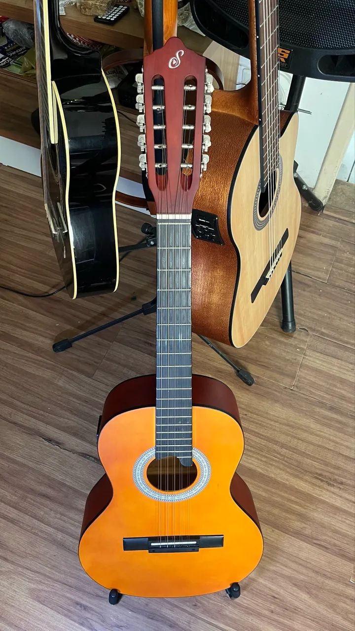 Viola Giannini VS-14EQ NS Eletroacústica - Foto 2