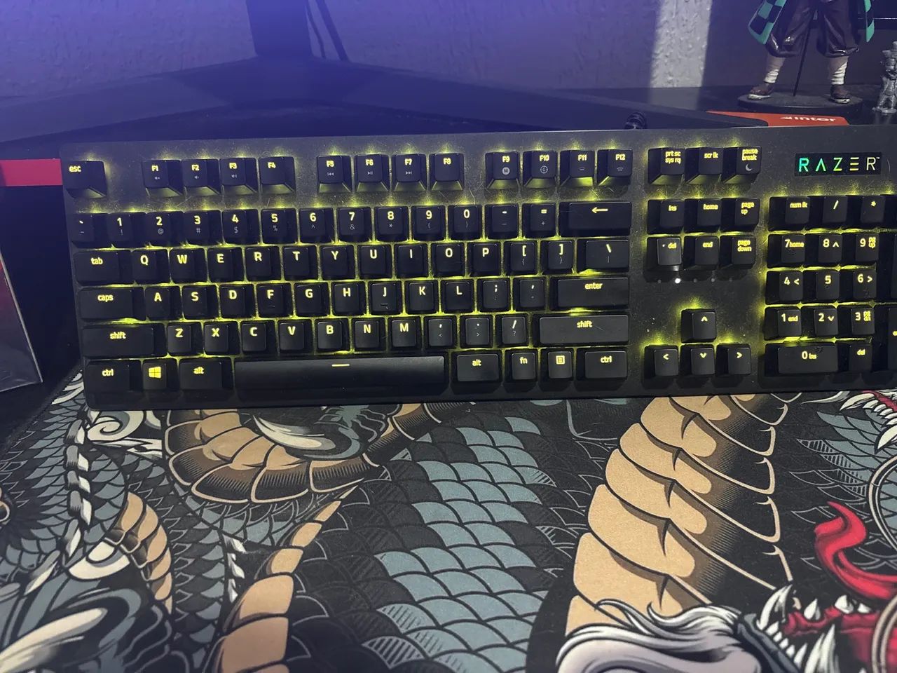 Teclado razer hustman 