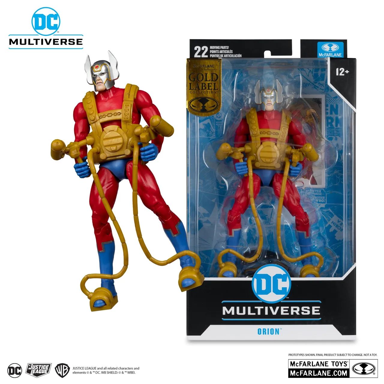 Orion (New Gods) Gold Label McFarlane Darkseid - Hobbies e