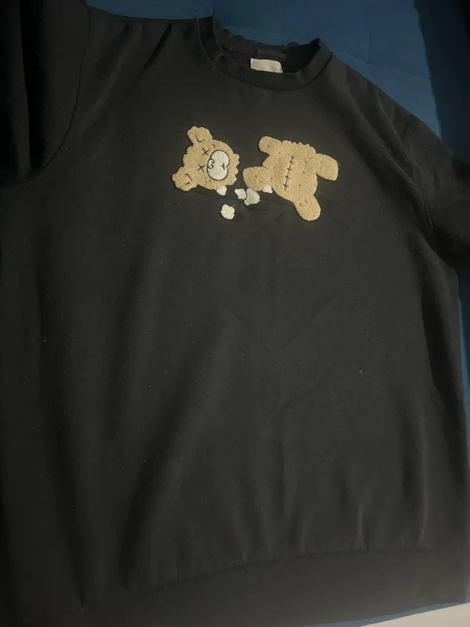 Moletom preto de urso  - Foto 2