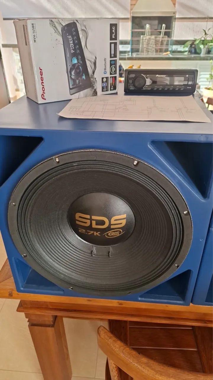 ?VENDO CAIXA DE SOM USADA? - Foto 2