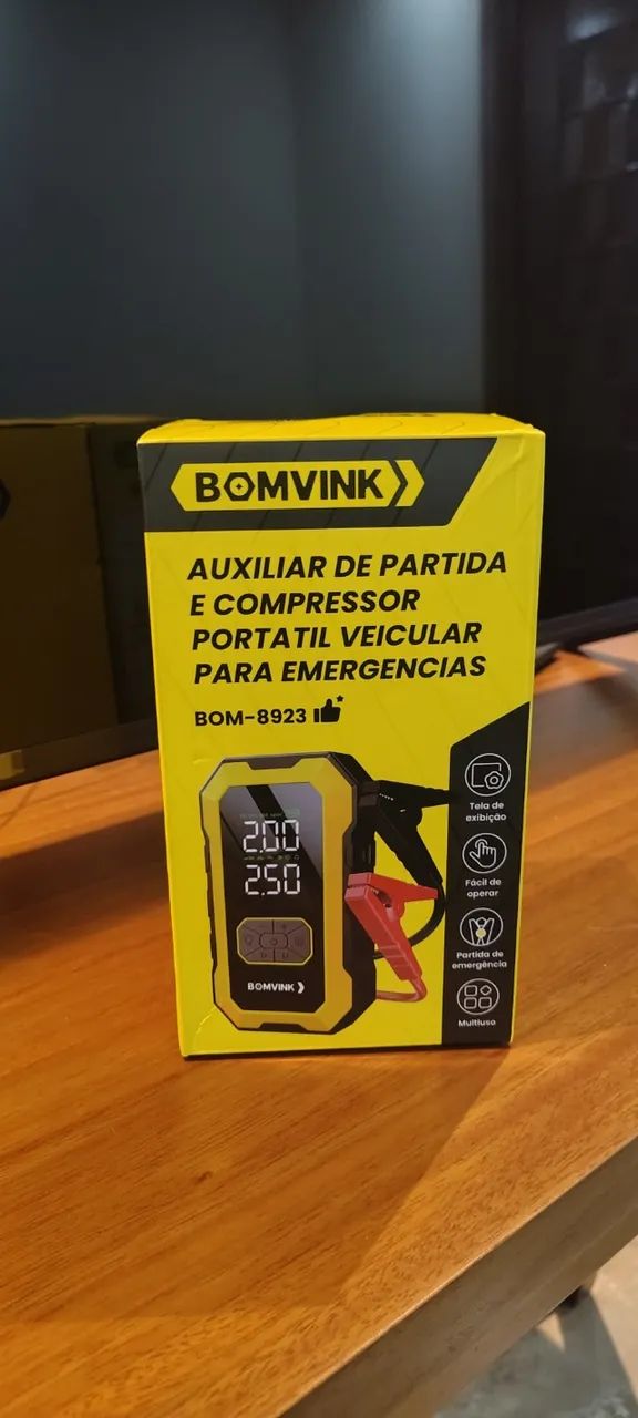 Auxiliar de partida e compressor 