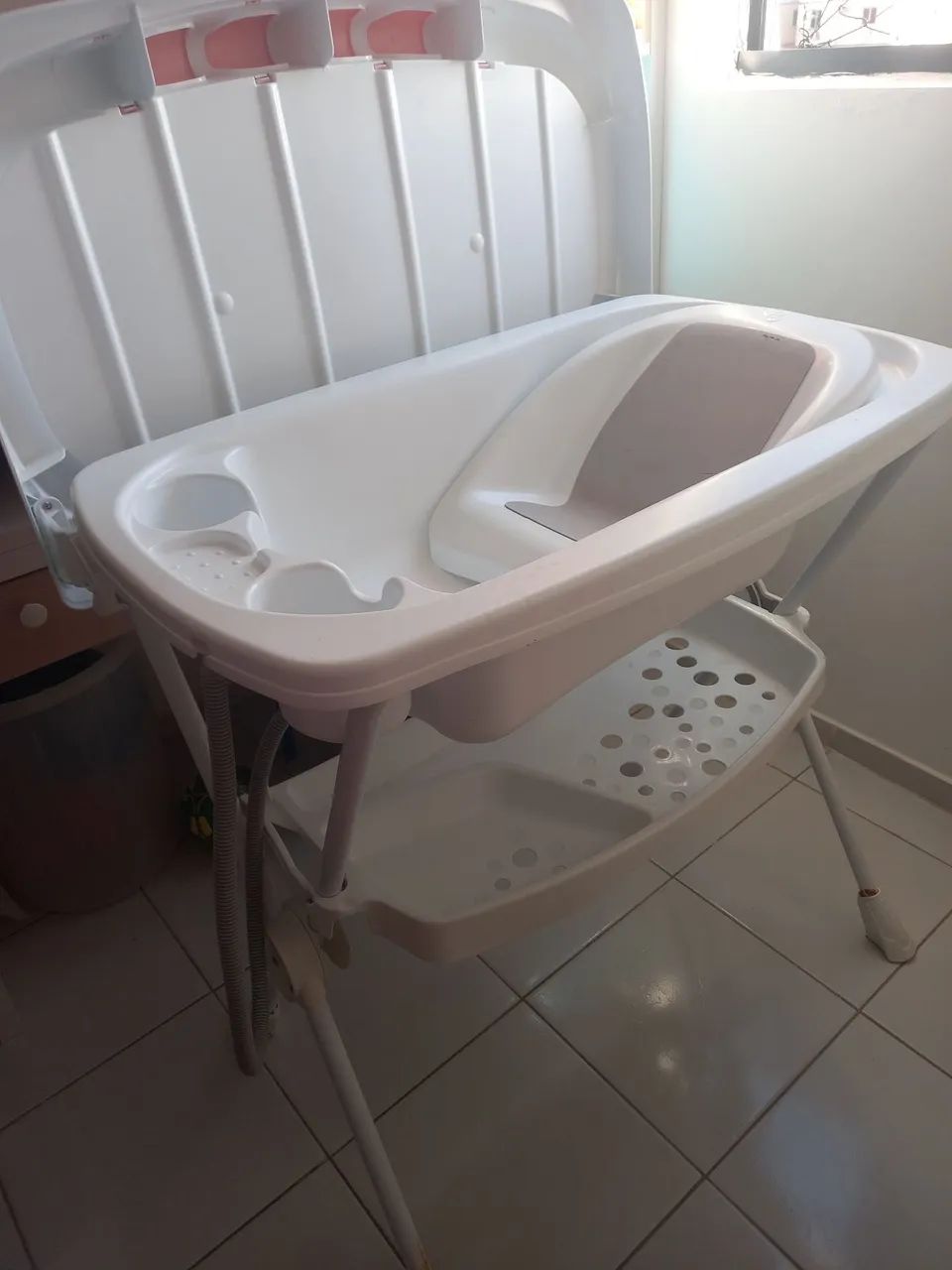 Banheira de Bebe rosa