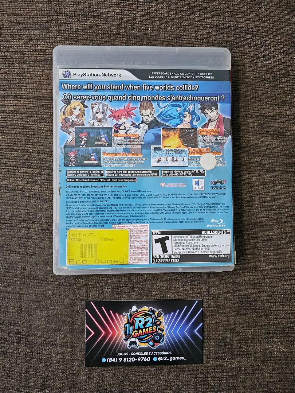 CROSS X EDGE (PS3) JOGO - Foto 2