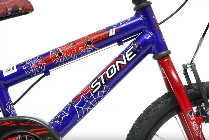 BICICLETA ARO 16 DO HOMEM ARANHA  - Foto 2