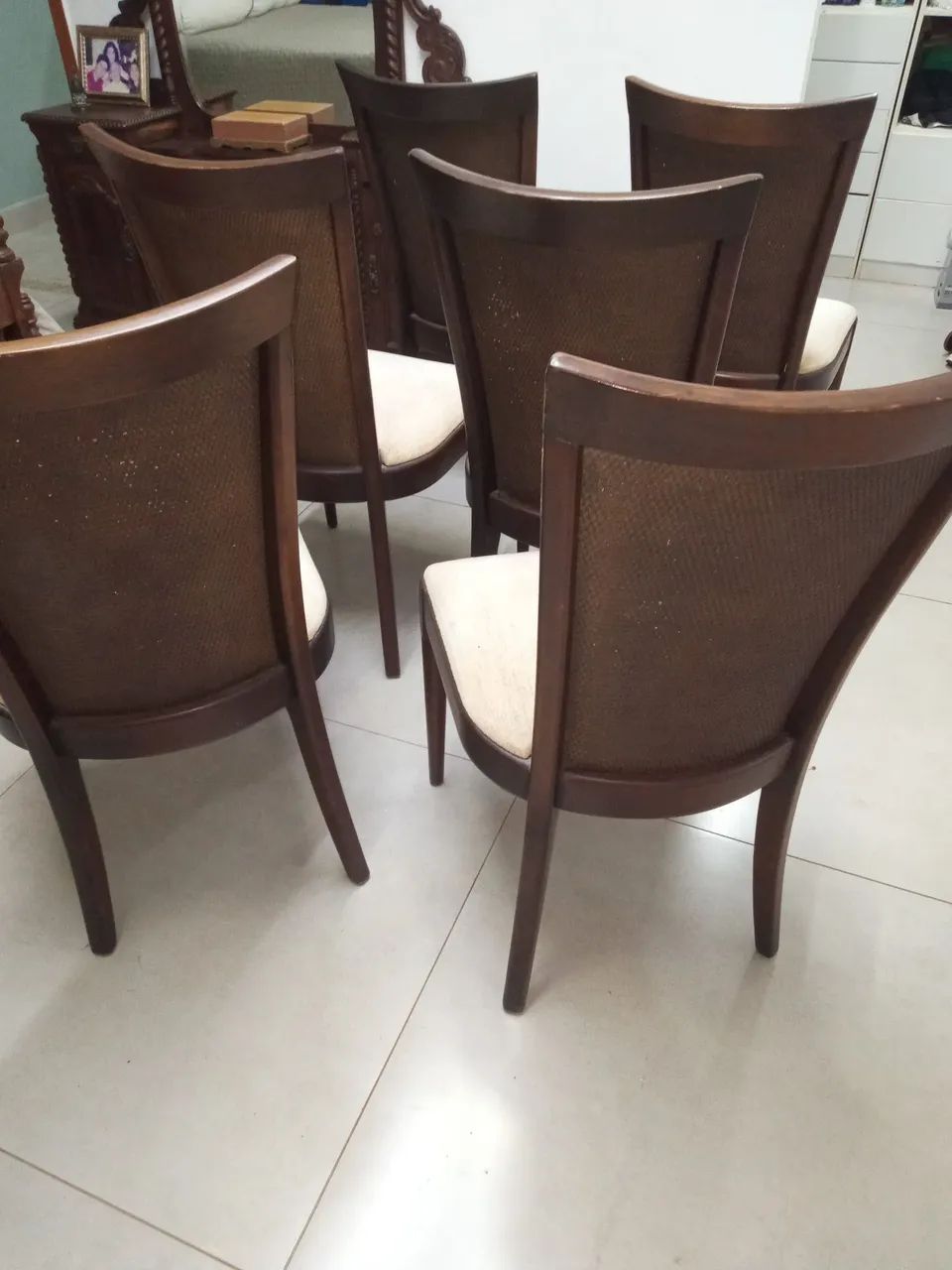 Conjunto cadeiras jantar - Foto 4