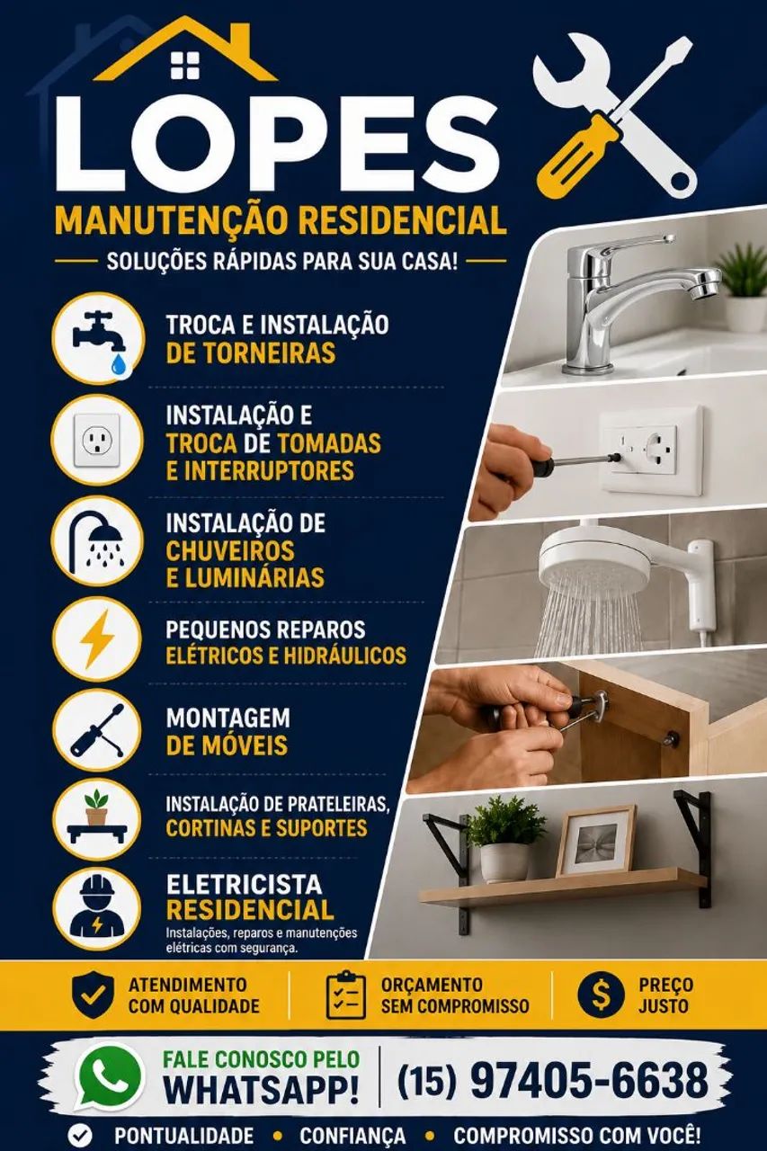 Eletricista residencial 