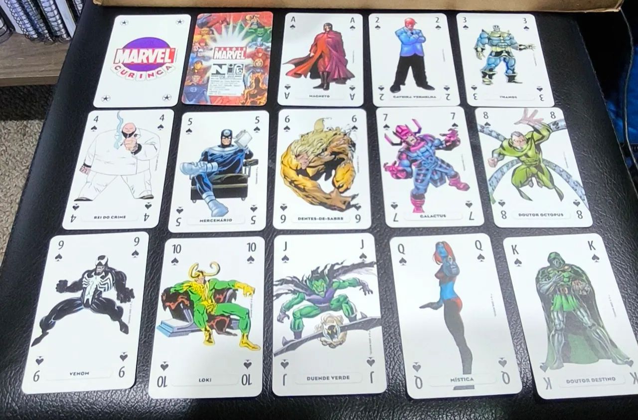 Cartas Heróis Marvel  - Foto 3