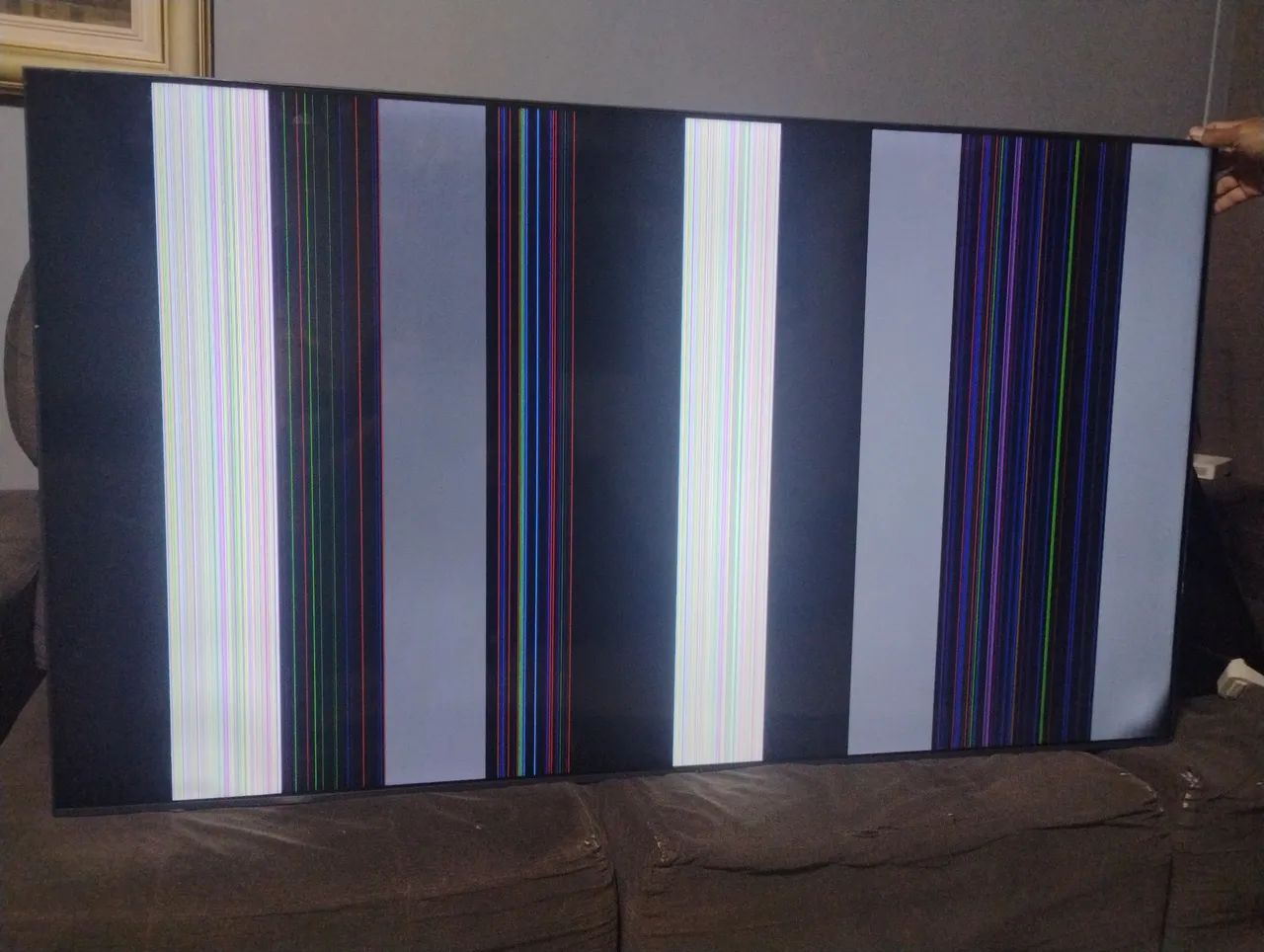Tv 60 polegadas Samsung display quebrado 