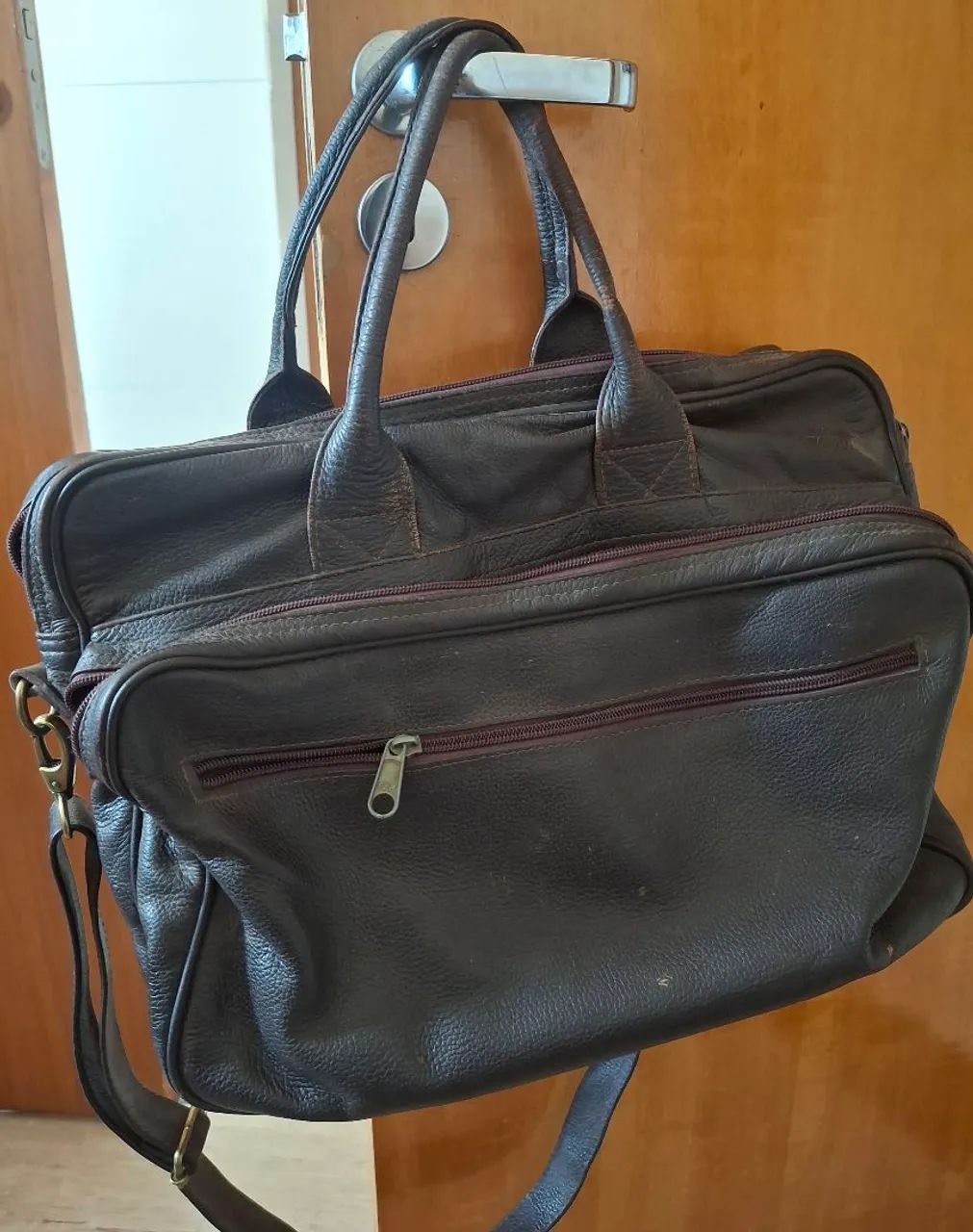 Bolsa executiva couro legítimo