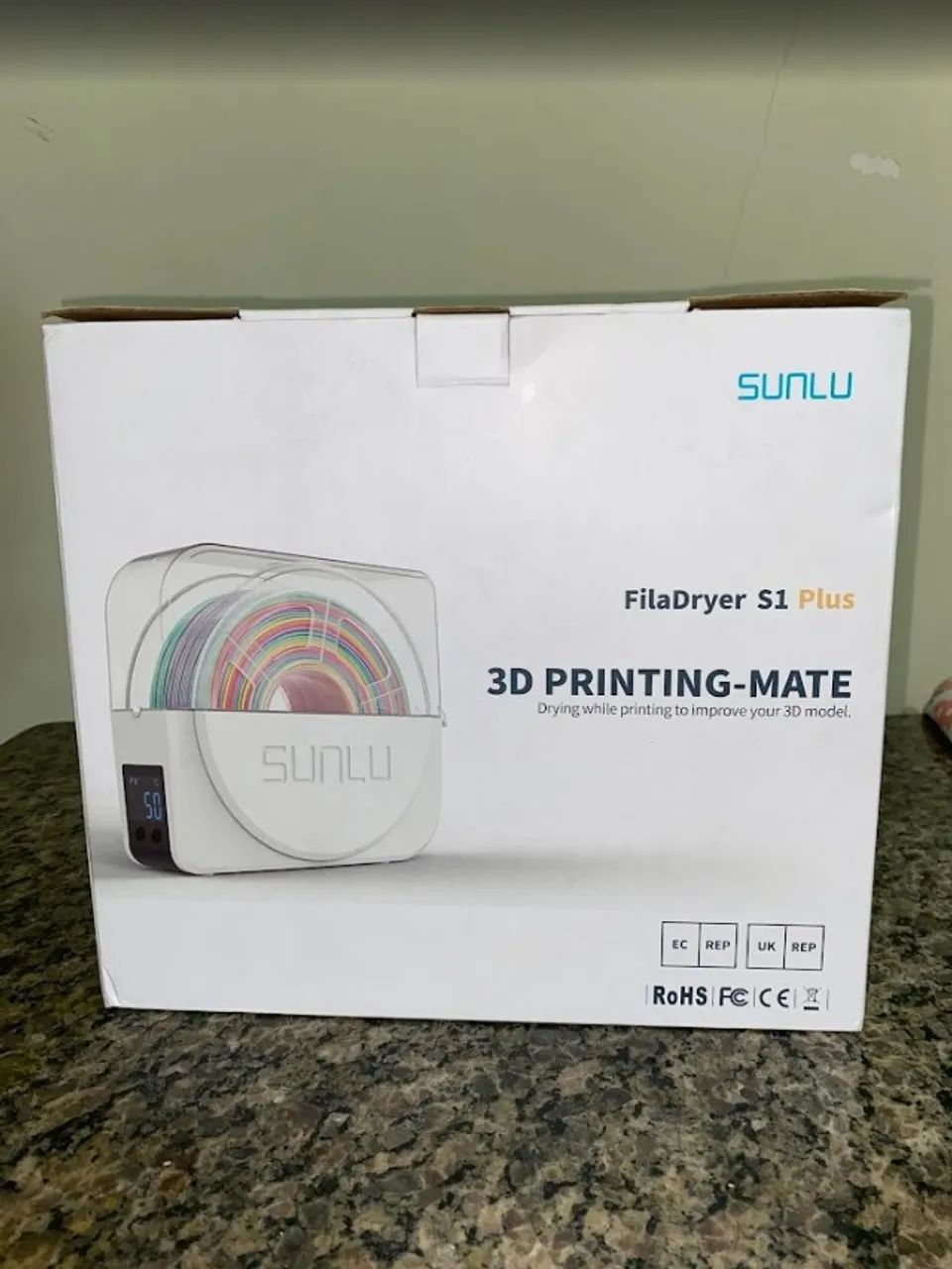  secagem de filamento para filamento de impressora 3D - Foto 4