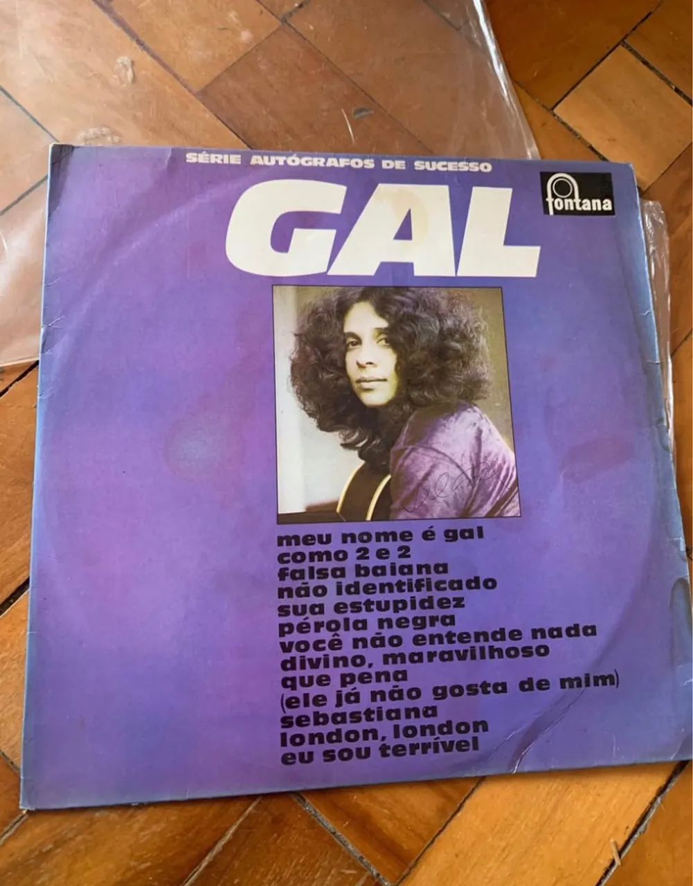 Gal Costa autografado de 1973