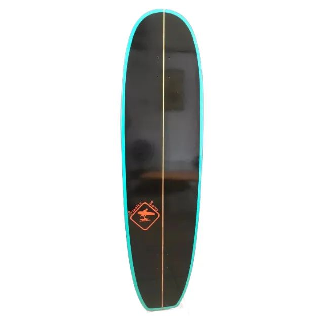 Shape De Longboard Clássico + Lixa Transparente - 1,15 cm