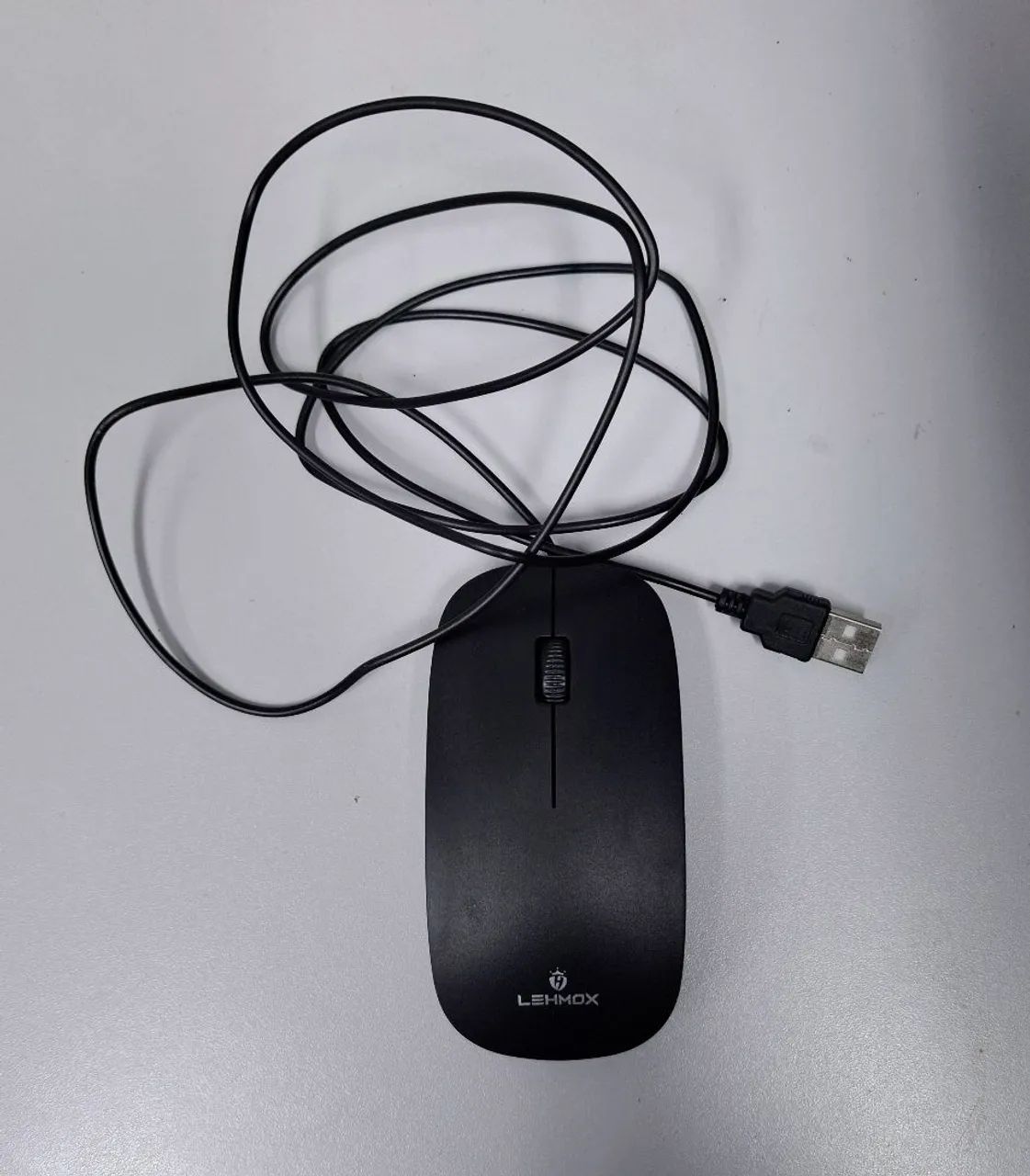 Kit teclado e mouse Lehmox USB seminovos - Foto 5