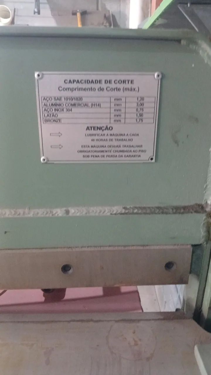 GUILHOTINA MANUAL COM PEDAL G_12  - Foto 4