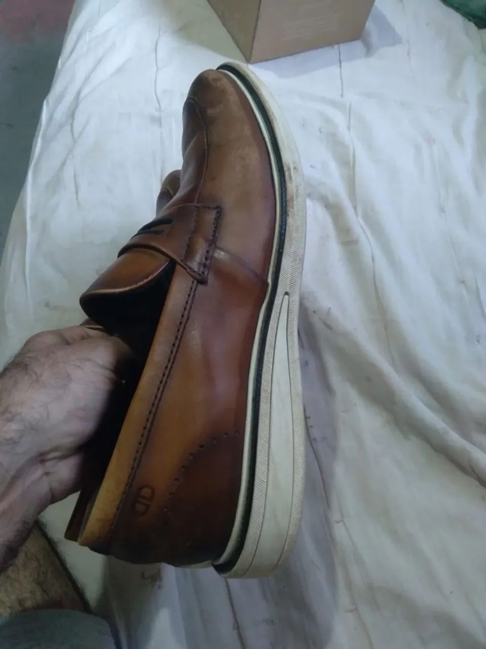 Sapato democrata marrom  - Foto 3
