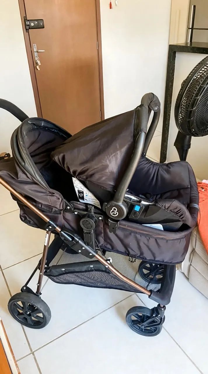 Carrinho de bebê + bebê conforto  - Foto 2