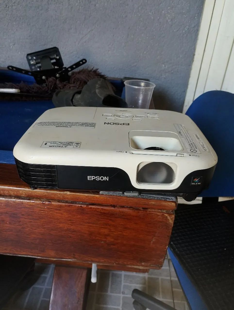 Vendo projetor Epson 220v com lâmpada Nova. - Foto 2