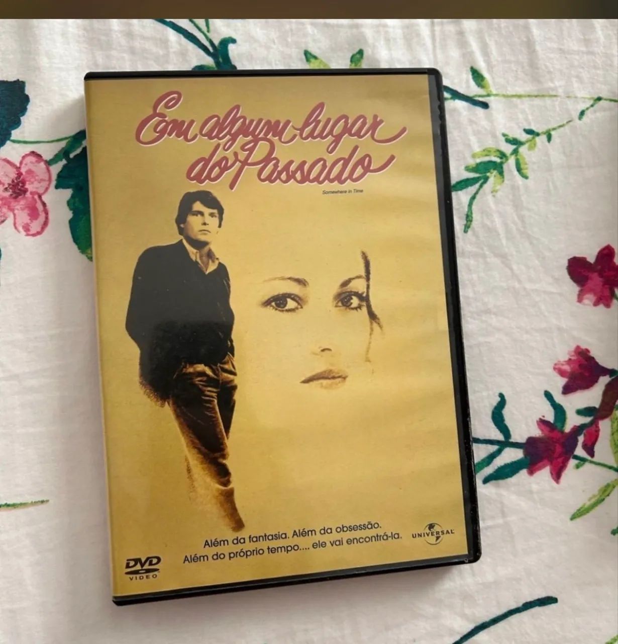 dvd filme em algum lugar do passado, em ótimo estado. original.