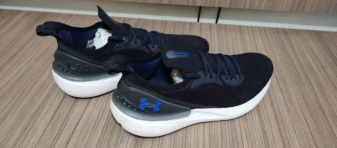 Tênis Corrida Under Armour Charged Quicker Tam.42 Usado Favor Ler Descrição - Foto 3