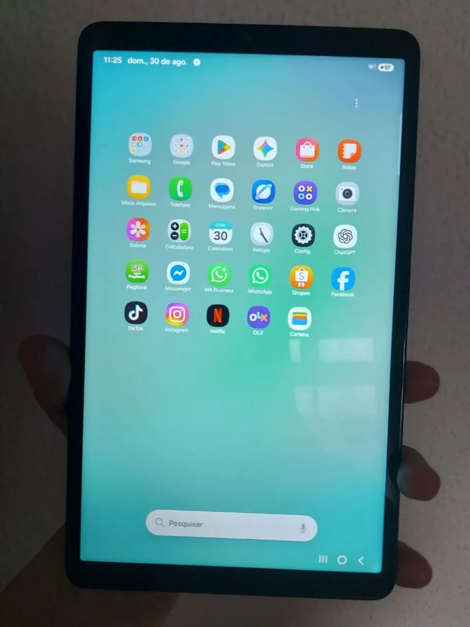 Samsung Tab A11 64GB Completo com Caneta, Capa e Carregador 