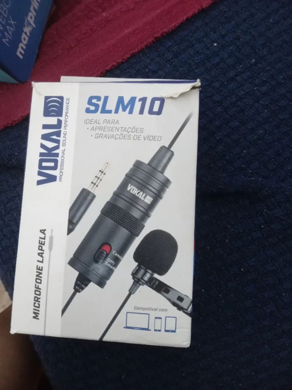 Microfone lapela slm10