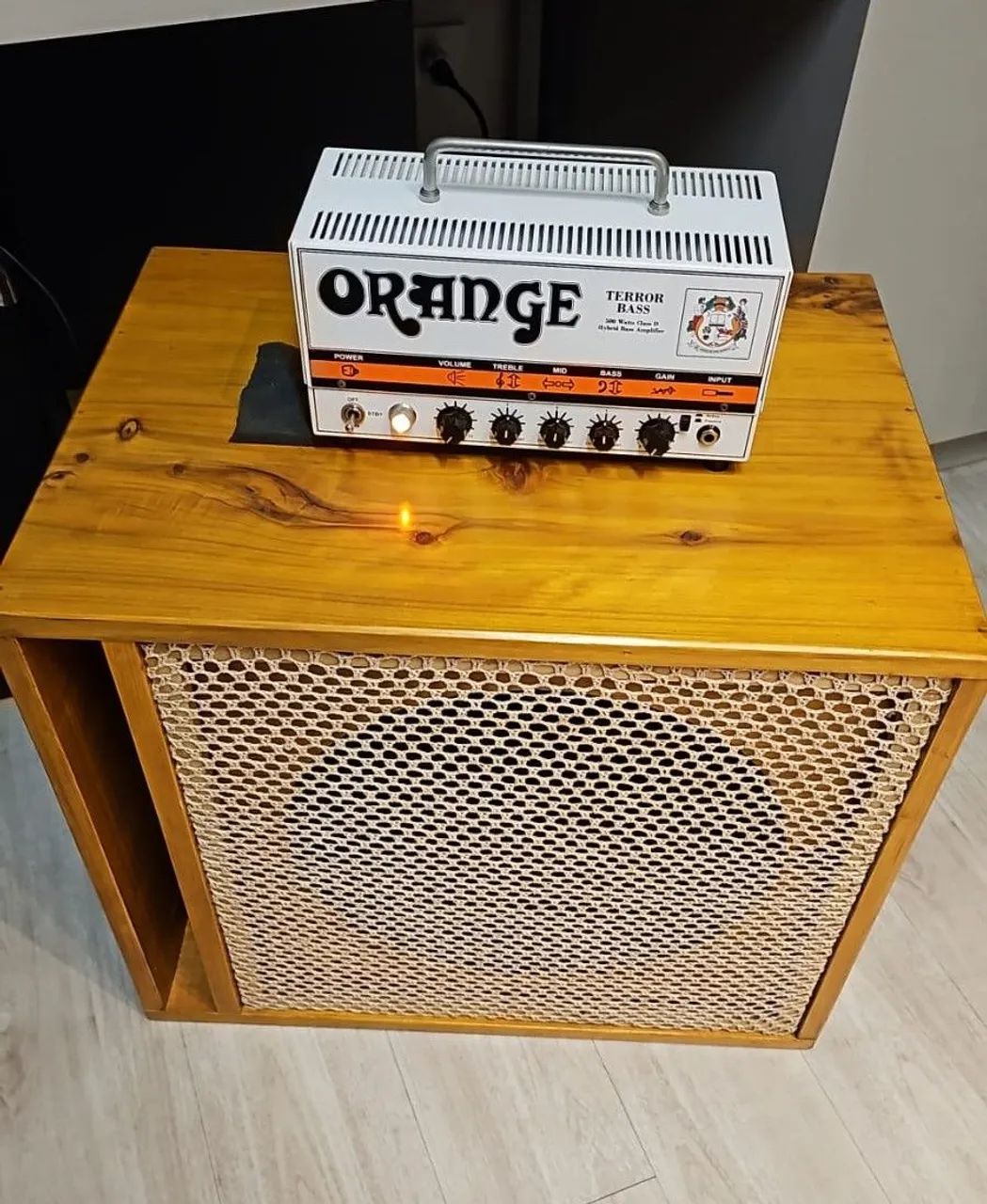 Orange bass terror - head valvulado baixo - Instrumentos musicais