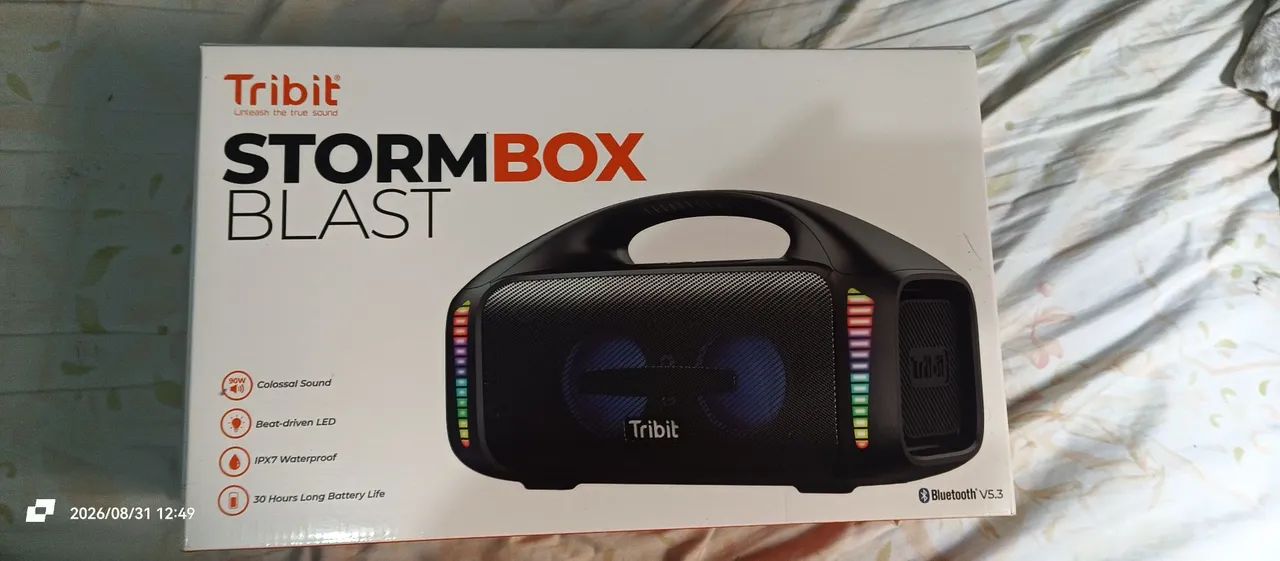 Caixa de som Tribit Stormbox Blast