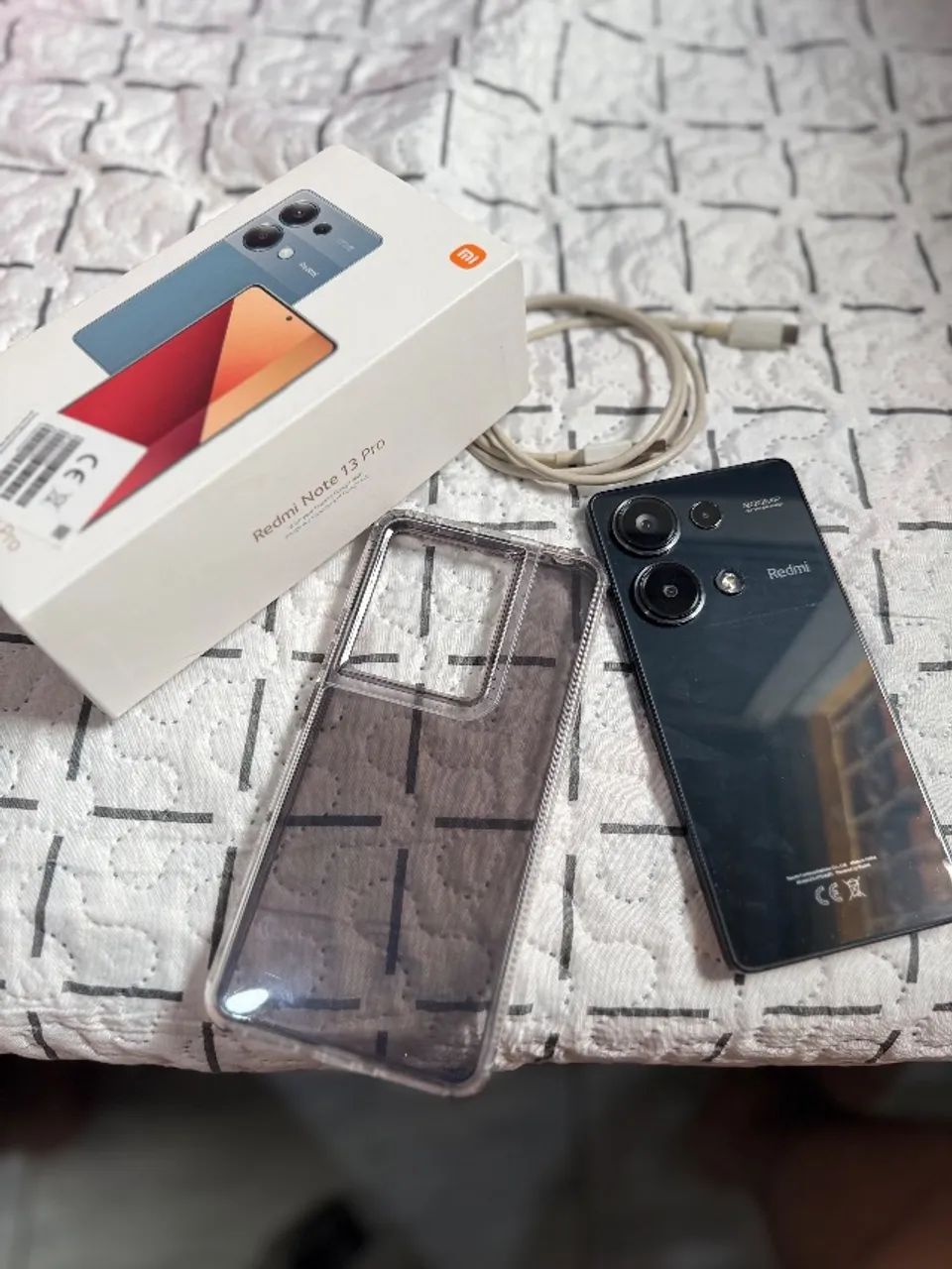 Redmi note 13 pro g5 - (esse tá novinho)