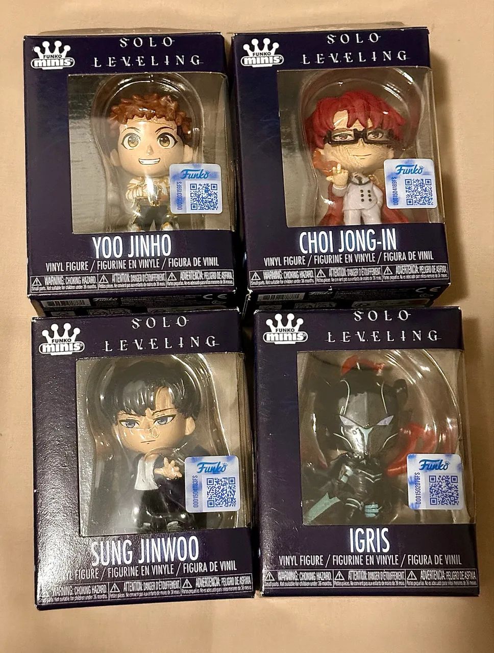 Funko Minis Solo Leveling Pack 4 unidades  - Foto 2