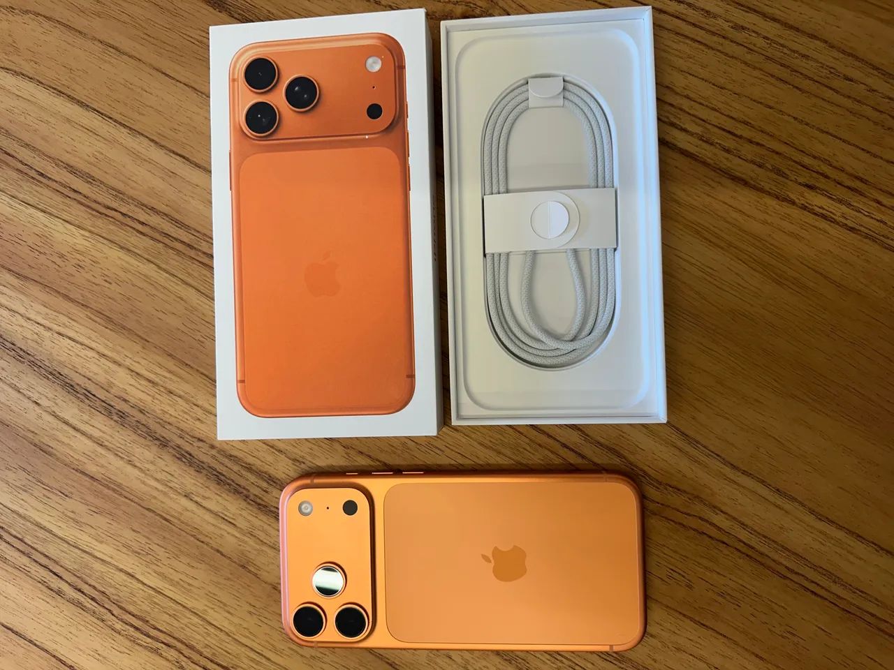 iPhone 17 pro Max 256 GB - Laranja Cósmico - Foto 4