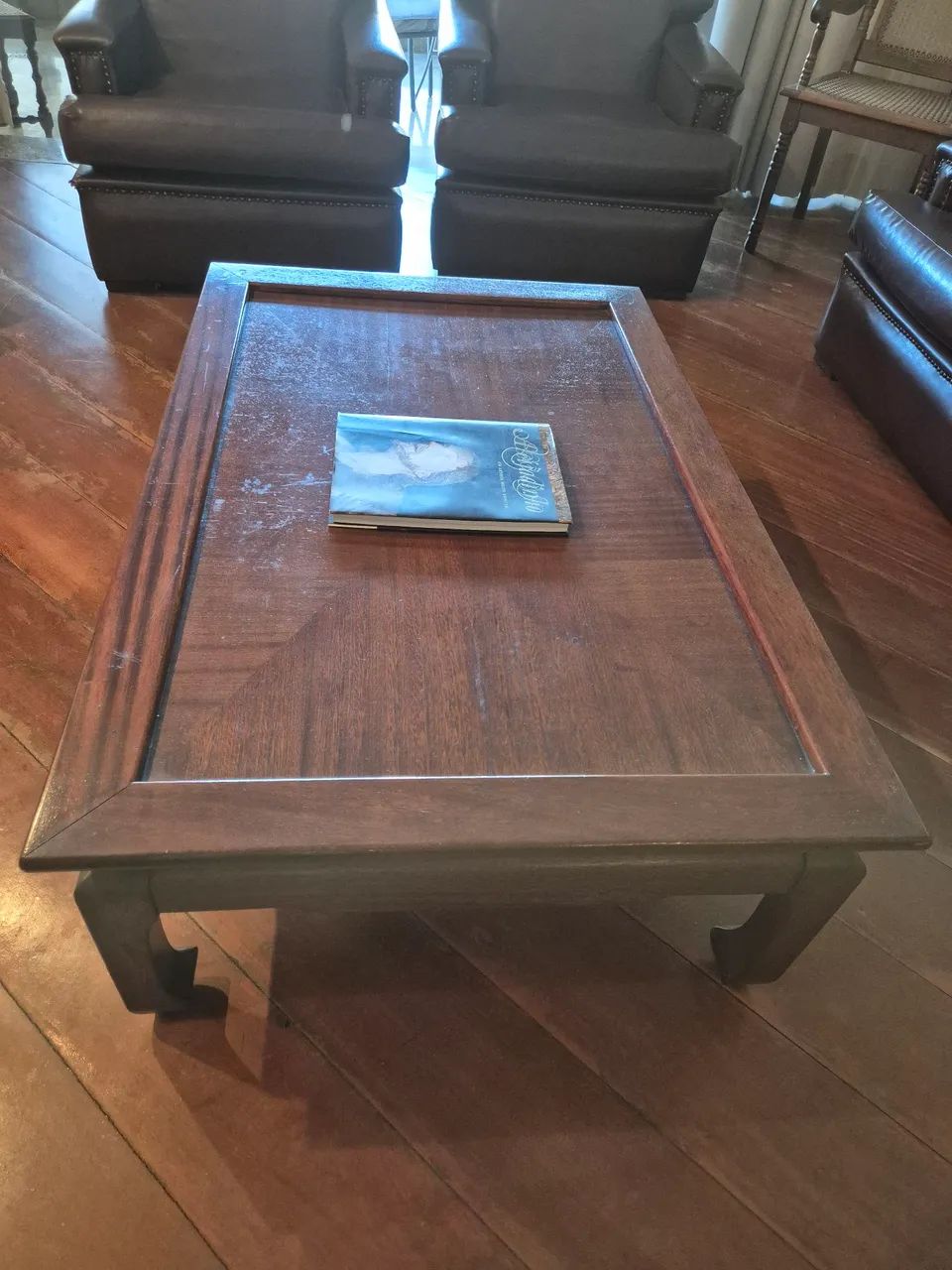 Mesa de centro em mogno maciço  - Foto 3