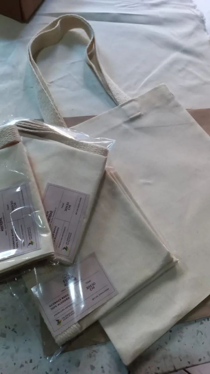 Ecobag Lisa (sem estampa) ATACADO - Foto 2