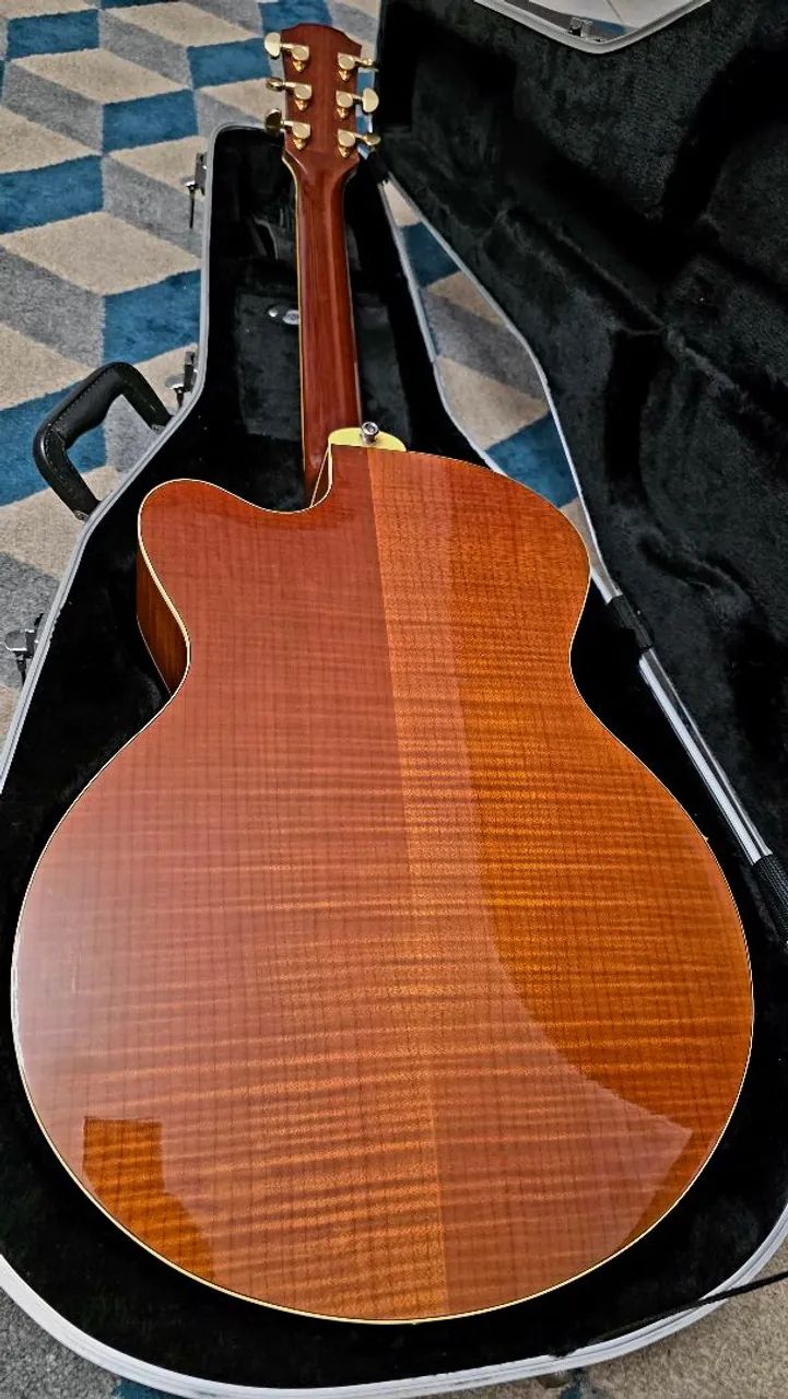 VIOLÃO YAMAHA CPX 1000 - SENSACIONAL! - Foto 5