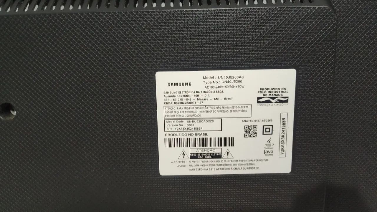 Tv Samsung 40 polegadas com deftpara aproveitar peças  - Foto 3